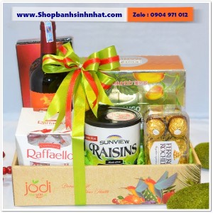 Hộp Bánh Kẹo Và Rượu - ROX27